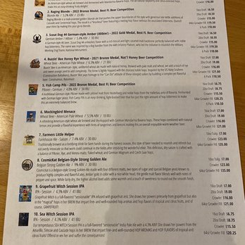 Veterans United Craft Brewery - Beer menu 7/13/22 side 1 - Breweries Near Me - Jacksonville, Florida Veterans United Craft Brewery - Beer menu 7/13/22 side 1 - Breweries Near Me - Jacksonville, Florida