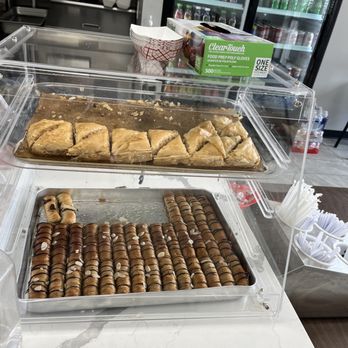 Gyro Flame - Baklava and Chocolate nut roll - Vegetarian Near Me - Auburn, Washington
