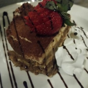 Pizzaioli - Tiramisu: Marscapone & coffee goodness!!! I can taste both & the cream was thicker. Delicioso! I'd order it again!!! - Italian Near Me - Chino, California Pizzaioli - Tiramisu: Marscapone & coffee goodness!!! I can taste both & the cream was thicker. Delicioso! I'd order it again!!! - Italian Near Me - Chino, California