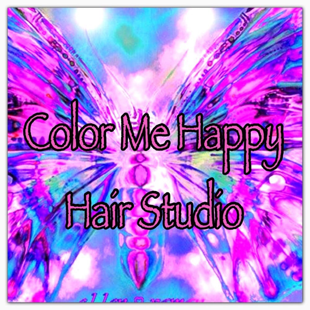 Color Me Happy Hair Studio Logo