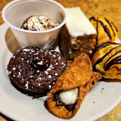 Cinzzetti's Italian Market Restaurant - Tiramisu, bread pudding, cream puffs, canoli, lava cake.