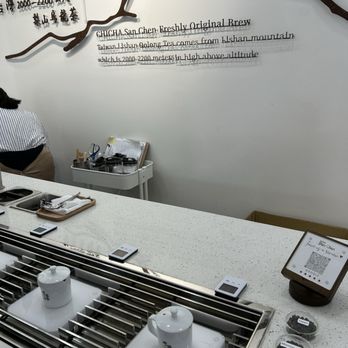 Chicha San Chen - Tea tasting station - Bubble Tea Near Me - Las Vegas, Nevada