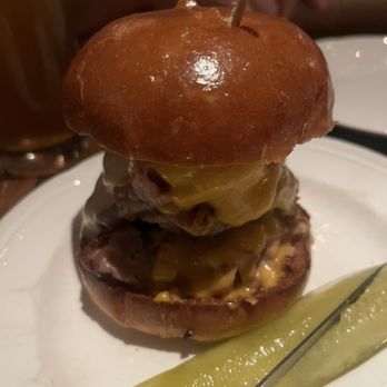 Au Cheval - Fried House-Made Bologna - Burgers Near Me - New York, New York Au Cheval - Fried House-Made Bologna - Burgers Near Me - New York, New York