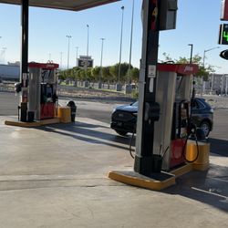 Pilot Travel Center - West Wendover - July 11, 2026 - Easy entry and exit with fuel pumps angled diagonally.