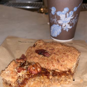 Think Coffee - Fig Coconut Pecan Bar!! So yum - Coffee & Tea Near Me - New York, New York Think Coffee - Fig Coconut Pecan Bar!! So yum - Coffee & Tea Near Me - New York, New York