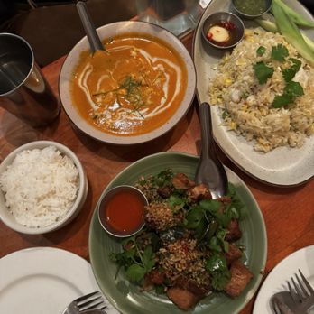 Fish Cheeks - Chili garlic pork belly, crab curry, crab fried rice - Seafood Near Me - New York, New York Fish Cheeks - Chili garlic pork belly, crab curry, crab fried rice - Seafood Near Me - New York, New York