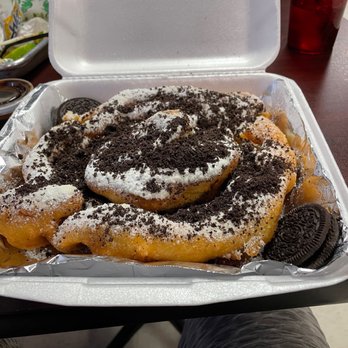 Dona Leti’s - Oreo Funnel Cake - Mexican Near Me - Houston, Texas Dona Leti’s - Oreo Funnel Cake - Mexican Near Me - Houston, Texas