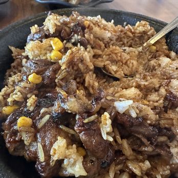 The Flame Cafe - 381. Teppan Sliced Beef Rice. So good! Sweet and saucy. - Hong Kong Style Cafe Near Me - Sacramento, California