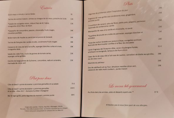 Menu photo 2 Comme chez Maman Paris, 75
