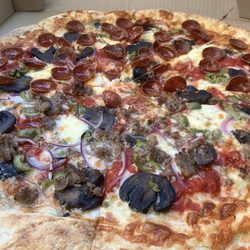 Mediterranean vege with added sausage