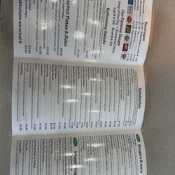 Mayberry'S Restaurant & Ice Cream Shop - Menu interior
