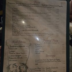 Vinny's Italian Restaurant - Menu