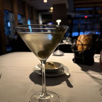 Bistecca - Dirty Martini with blue cheese olives - Italian Near Me - Las Vegas, Nevada