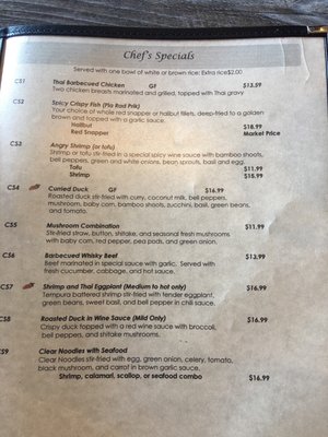 Menu photo 1 My Thai Chesterland, OH