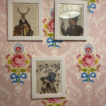 Crown and Crumpet Cafe - Adorable restroom decor - Tea Rooms Near Me - Ross, California Crown and Crumpet Cafe - Adorable restroom decor - Tea Rooms Near Me - Ross, California