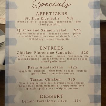 Suprema - Specials - Italian Near Me - Rutherford, New Jersey