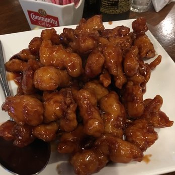 Mandarin - Tiny spicy chicken. I don't like the breading. - Sushi Bars Near Me - Alexandria, Louisiana