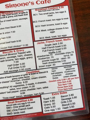 Menu photo 2 Simone's Cafe Guthrie, OK Menu photo 2 Simone's Cafe Guthrie, OK