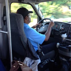 Gray Line Airport Express - Friendly and knowledgable driver. Pointed out spots on our way in!