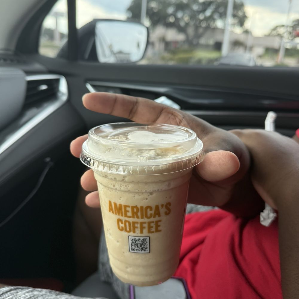 Black Rifle Coffee - Vanilla latte - Coffee & Tea Near Me - Houston, Texas