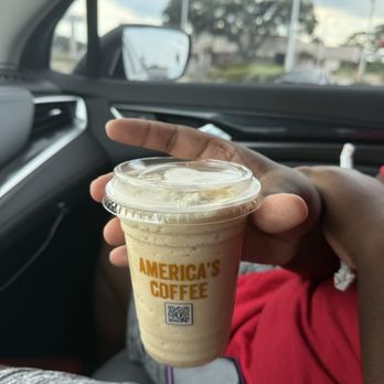 Black Rifle Coffee - Vanilla latte - Coffee & Tea Near Me - Houston, Texas Black Rifle Coffee - Vanilla latte - Coffee & Tea Near Me - Houston, Texas