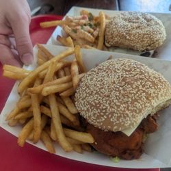 Chicken Fats - Honey chicken sandwiches