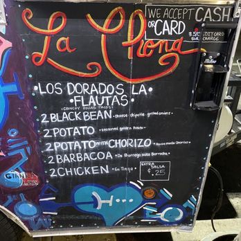 Los Dorados LA - Menu - Food Trucks Near Me - Los Angeles, California