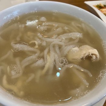 Champa Garden - Chicken noodle (udon tapioca like texture, really good) - Thai Near Me - Redding, California