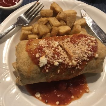 Ventanas Restaurant & Bar - breakfast burrito with potatoes - New American Near Me - Pasadena, California Ventanas Restaurant & Bar - breakfast burrito with potatoes - New American Near Me - Pasadena, California