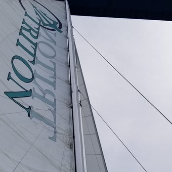 Triton Charters - Crossing under the Coronado Bridge - Boating Near Me - San Diego, California
