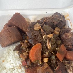 Champion Raste Caribbean Cuisine & Juice Bar - Oxtail platter