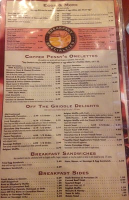 Menu photo 8 The Copper Penny Saint Clair Shores, MI