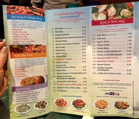 Menu photo 4 Sisters Chinese Restaurant Warwick, RI