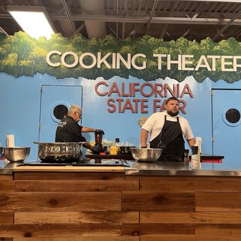 California State Fair - State Fair cooking theater  with chefs from Martin's street tacos - Festivals Near Me - Sacramento, California