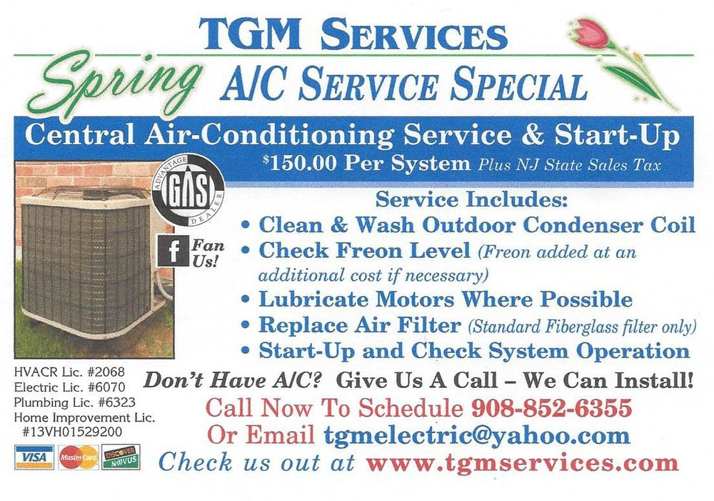 Slide of TGM Services