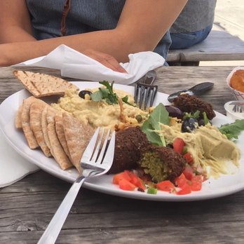 Greenwood Park - The Mez type plate. Dry cold hard pita. Blah - Beer Gardens Near Me - Brooklyn, New York