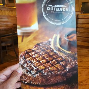 Outback Steakhouse - Menu. - Steakhouses Near Me - Vacaville, California Outback Steakhouse - Menu. - Steakhouses Near Me - Vacaville, California