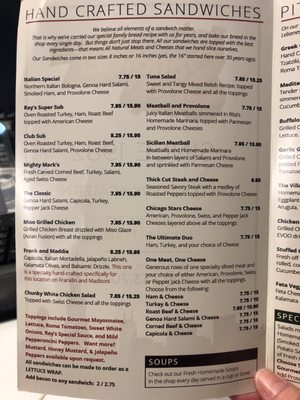 Menu photo 3 International Sandwich Shop Chicago, IL Menu photo 3 International Sandwich Shop Chicago, IL