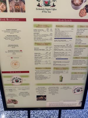 Menu photo 7 Urth Caffe & Bar Los Angeles, CA Menu photo 7 Urth Caffe & Bar Los Angeles, CA