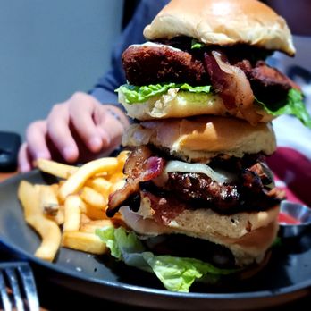 Cook - Secret menu item.  Burger tower - New American Near Me - Needham, Massachusetts