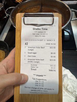 Menu photo 4 Shabu Time San Jose, CA Menu photo 4 Shabu Time San Jose, CA