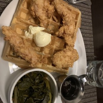 Magnolia Blue - Chicken and waffles...show stopper! - Southern Near Me - High Point, North Carolina