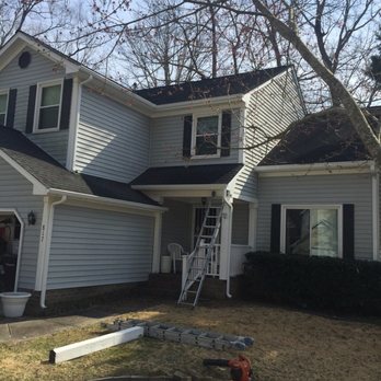 Southside Seamless Gutters - Work in progress. - Gutter Services Near Me - Chesapeake, Virginia Southside Seamless Gutters - Work in progress. - Gutter Services Near Me - Chesapeake, Virginia