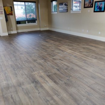 David's Flooring of Seattle - The finished product: luxury vinyl that looks like hardwood. - Flooring Near Me - Kent, Washington