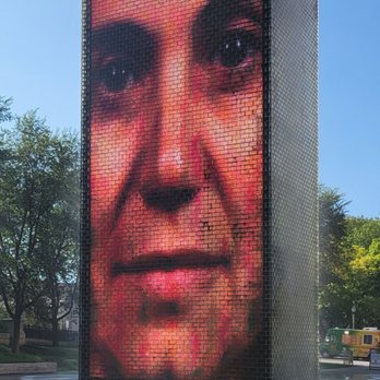 Crown Fountain - Must see! - Public Art Near Me - Chicago, Illinois Crown Fountain - Must see! - Public Art Near Me - Chicago, Illinois
