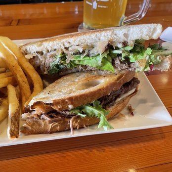 ABE ERB - Uptown Waterloo - Shredded beef grilled cheese - Pubs Near Me - Waterloo, Ontario