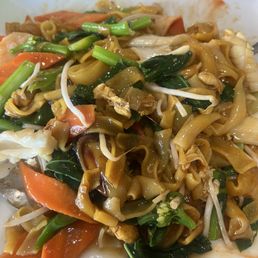 Stirfry seafood