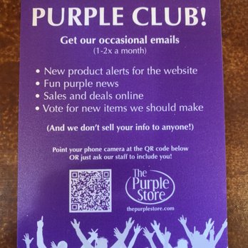 The Purple Store - Purple Club sign - Home Decor Near Me - Seattle, Washington The Purple Store - Purple Club sign - Home Decor Near Me - Seattle, Washington