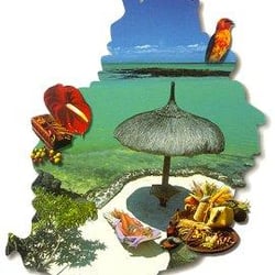 Le Masala de l'Océan Indien - la carte de l'ile maurice