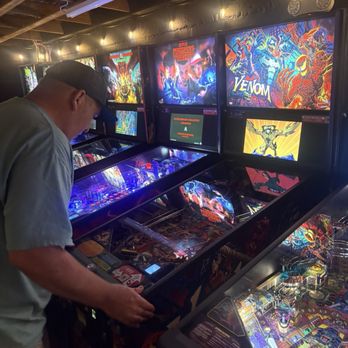 Alfred’s - Pinball machine area - Pizza Near Me - St. Augustine, Florida Alfred’s - Pinball machine area - Pizza Near Me - St. Augustine, Florida